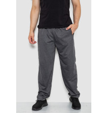 Спорт штаны мужские, цвет темно-серый, 244R41250