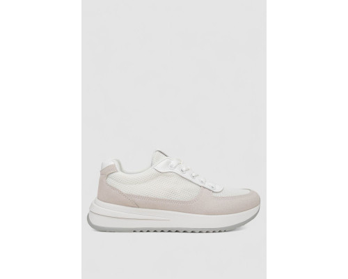 Кроссовки женские, цвет бело-серый, 248RG150