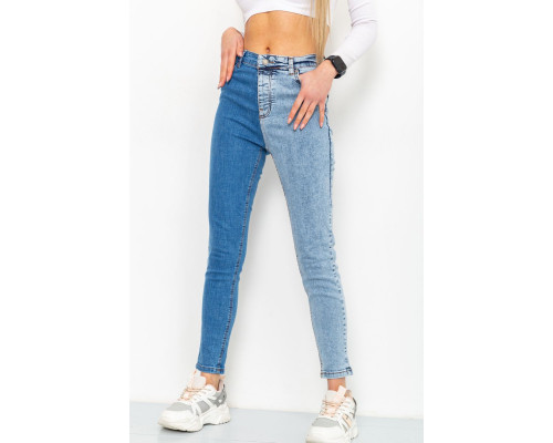 Джинсы женские, цвет сине-голубой, 164R2145