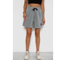 Шорти жіночі з принтом, колір сірий, 238R120