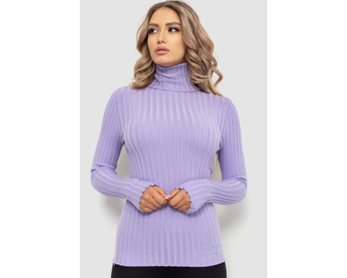 Гольф жіночий однотонний, колір бузковий, 204R043