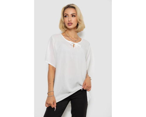 Блуза, цвет молочный, 244RM207