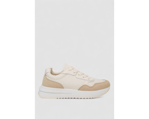 Кроссовки женские, цвет бежевый, 248RG110