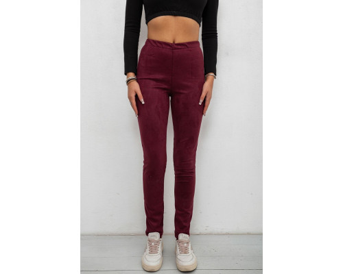 Лосины однотонные, цвет сливовый, 257R2045