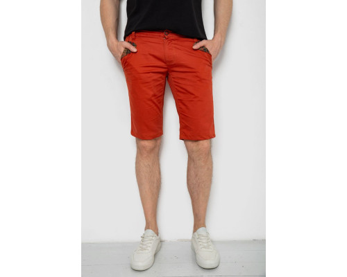Шорты мужские, цвет терракотовый, 238R2472