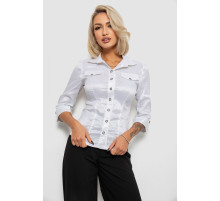 Сорочка класична в смужку, колір білий, 230R643-4