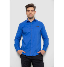 Сорочка чоловіча, колір електрик, 214R7004 Сорочка чоловіча, колір електрик, 214R7004