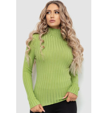 Гольф жіночий однотонний, колір фісташковий, 204R040