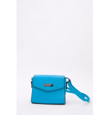 Сумка-клатч из кожзама, бирюзового цвета, 167RF-7