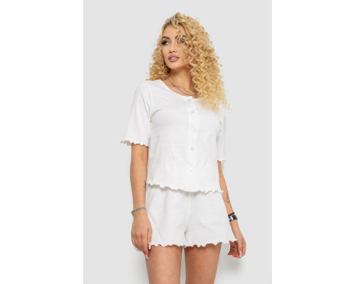 Піжама жіноча, колір молочний, 102R371