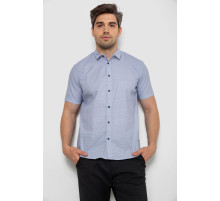 Рубашка мужская с коротким  рукавом, цвет серый, 214R6917-16