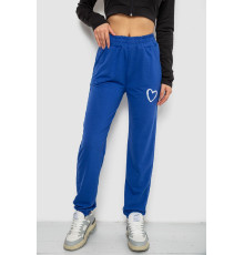 Спортивні штани жіночі, колір електрик, 238R324 Спортивні штани жіночі, колір електрик, 238R324