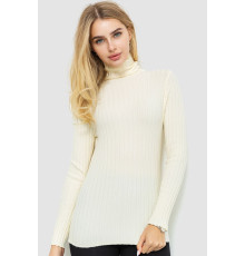 Гольф женский однотонный, цвет кремовый, 204R043