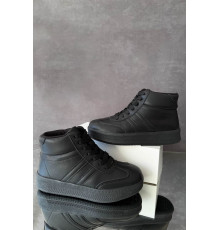 Кроссовки женские демисезонные, цвет черный, 248RSD20