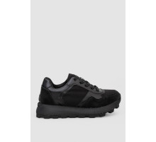 Кроссовки женские демисезонные, цвет черный, 248R212