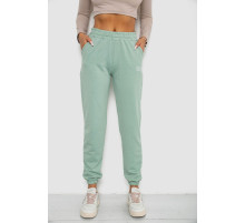 Спортивні штани жіночі, колір м'ятний, 238R5052-1