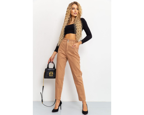 Джинсы женские, цвет бежевый, 164R2088