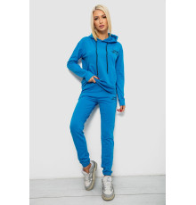 Спортивний костюм жіночий двонитка, колір джинс, 214R1419-005