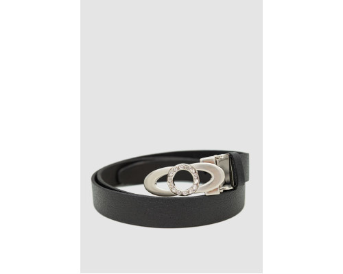 Ремінь жіночий, колір чорний, 196R25COG-1