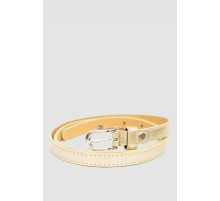 Ремінь жіночий, колір шампань, 196R1010W50