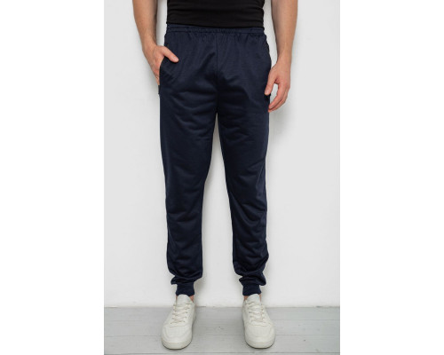 Спортивні штани чоловічі, колір темно-синій, 244R4779