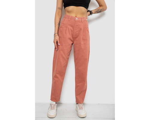 Джинси жіночі, колір пудровий, 182R1621