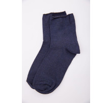 Женские носки, средней длины, темно-синего цвета, 167R366