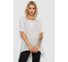 Блуза, колір молочний, 244RM206