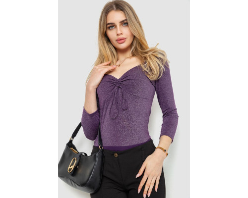 Боді ошатне, колір фіолетовий, 244R100