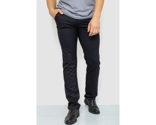 Штани чоловічі, колір чорний, 244R4201