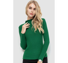 Гольф женский однотонный, цвет зеленый, 204R016