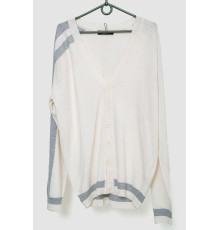 Кофта мужская на пуговицах, цвет молочный, 244R6180