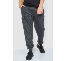 Спортивные штаны мужские, цвет темно-серый, 244R41206