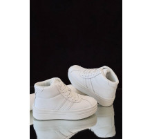 Кроссовки женские демисезонные, цвет белый, 248RWA160