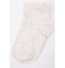 Дитячі однотонні шкарпетки, світло-бежевого кольору, 167R605-1