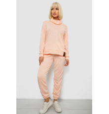 Костюм жіночий повсякденний, колір персиковий, 257R123