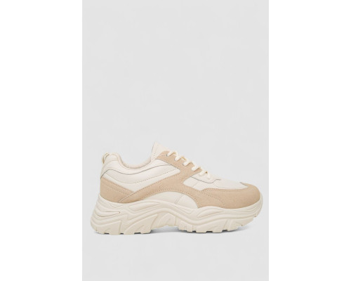 Кроссовки женские, цвет бежевый, 248RA150-3R