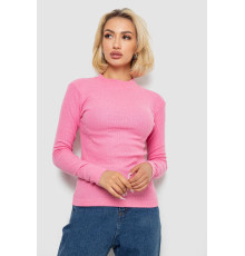 Гольф жіночий однотонний, колір рожевий, 238R802