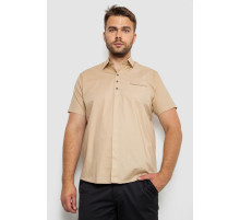 Сорочка чоловіча, колір бежевий, 214R7326-1
