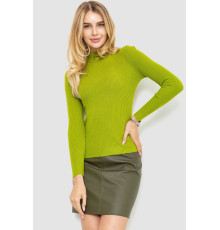Водолазка трикотажна жіноча, колір оливковий, 204R035