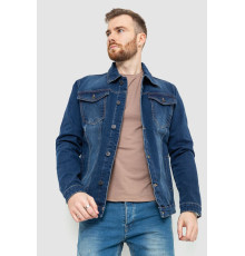 Джинсова куртка чоловіча, колір синій, 157R0143