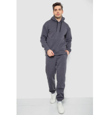 Спорт костюм чоловічий на флісі, колір сірий, 190R235