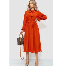 Ошатне плаття, колір теракотовий, 204R601