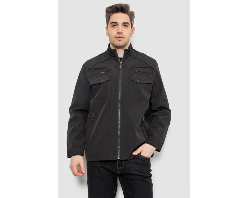 Куртка мужская демисезонная, цвет черный, 244R316K