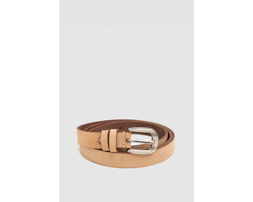 Ремень женский, цвет бежевый, 196R20YOW1-2