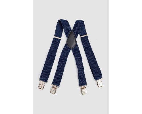 Підтяжки чоловічі 196R40Y14, колір синій, 196R40Y14-1