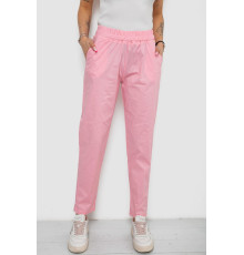Штани  жіночі, колір рожевий, 238R316