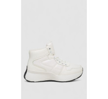 Кроссовки женские зимние на меху, цвет белый, 248RXM16