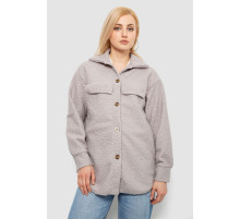 Сорочка-бомбер жіноча, колір сірий, 257R153