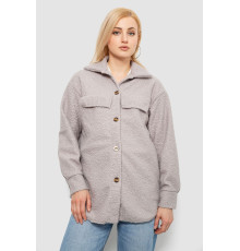 Сорочка-бомбер жіноча, колір сірий, 257R153 Сорочка-бомбер жіноча, колір сірий, 257R153